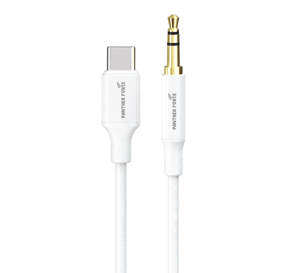 PF205- Panther Force Type-C AUX - Extended Length for Convenient Charging and Syncing of Your Phone PF205- Panther Force Type-C AUX - Extended Length for Convenient Charging and Syncing of Your Phone